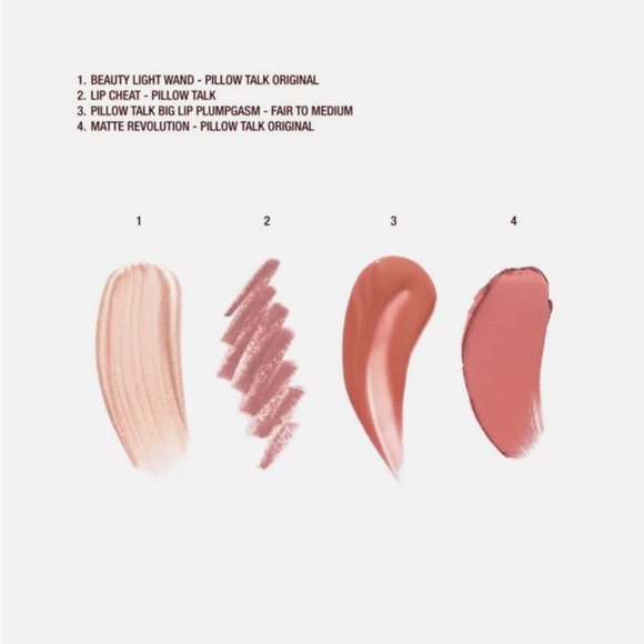 Charlotte Tilbury Pillow Talk Iconic Lip and Cheek Secrets Set - Picture 4 of 6